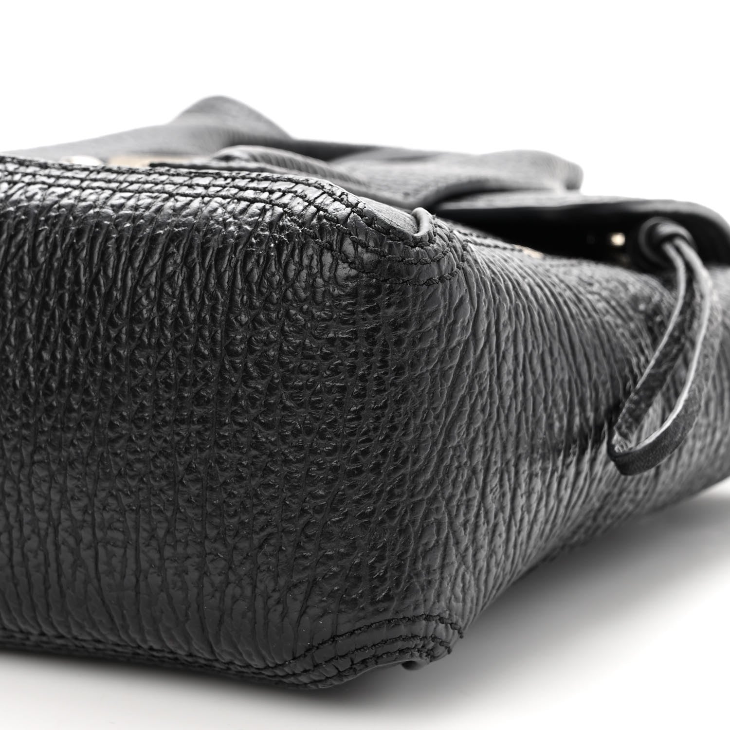 3.1 Phillip Lim Textured Calfskin Mini Pashli Satchel Black 9 of 9