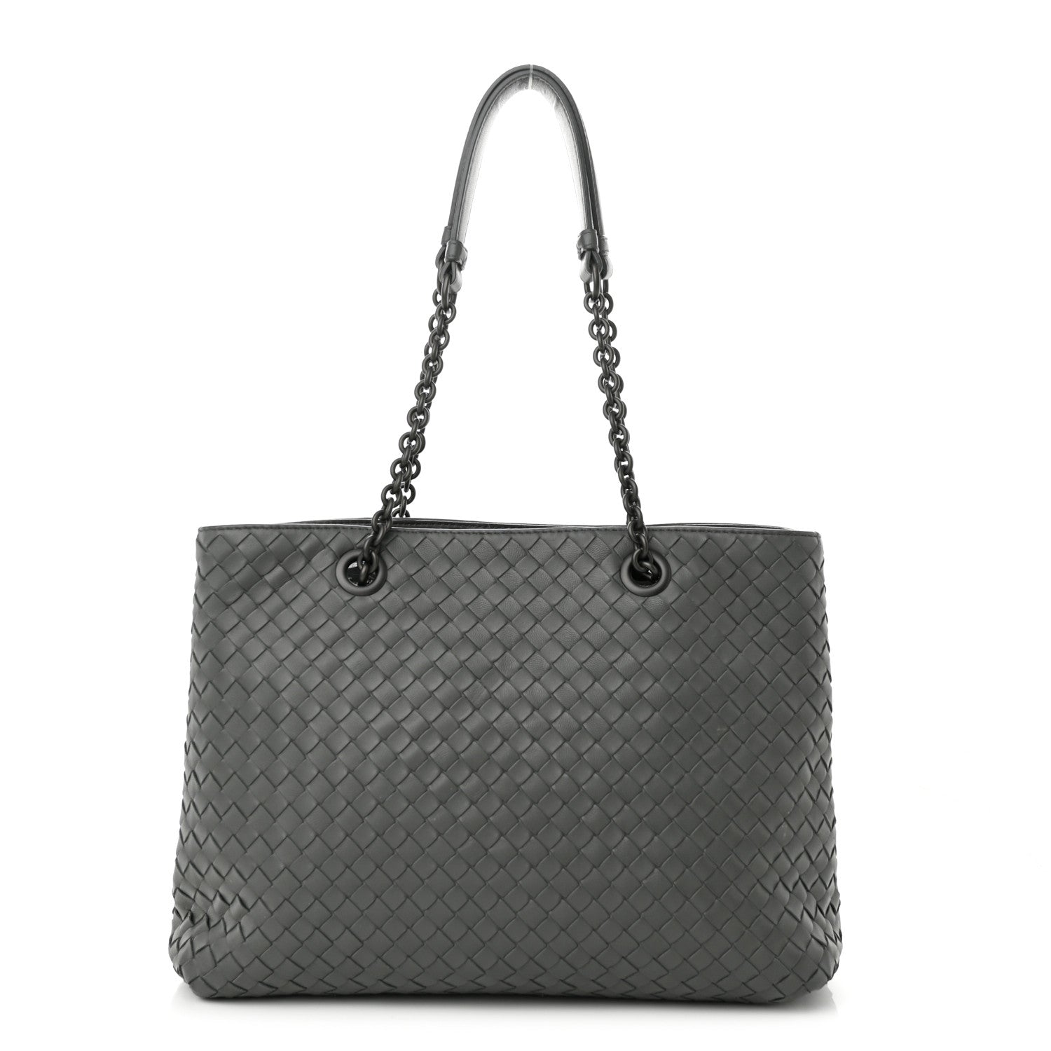 Bottega Veneta Nappa Intrecciato Medium Tote Grey 3 of 12