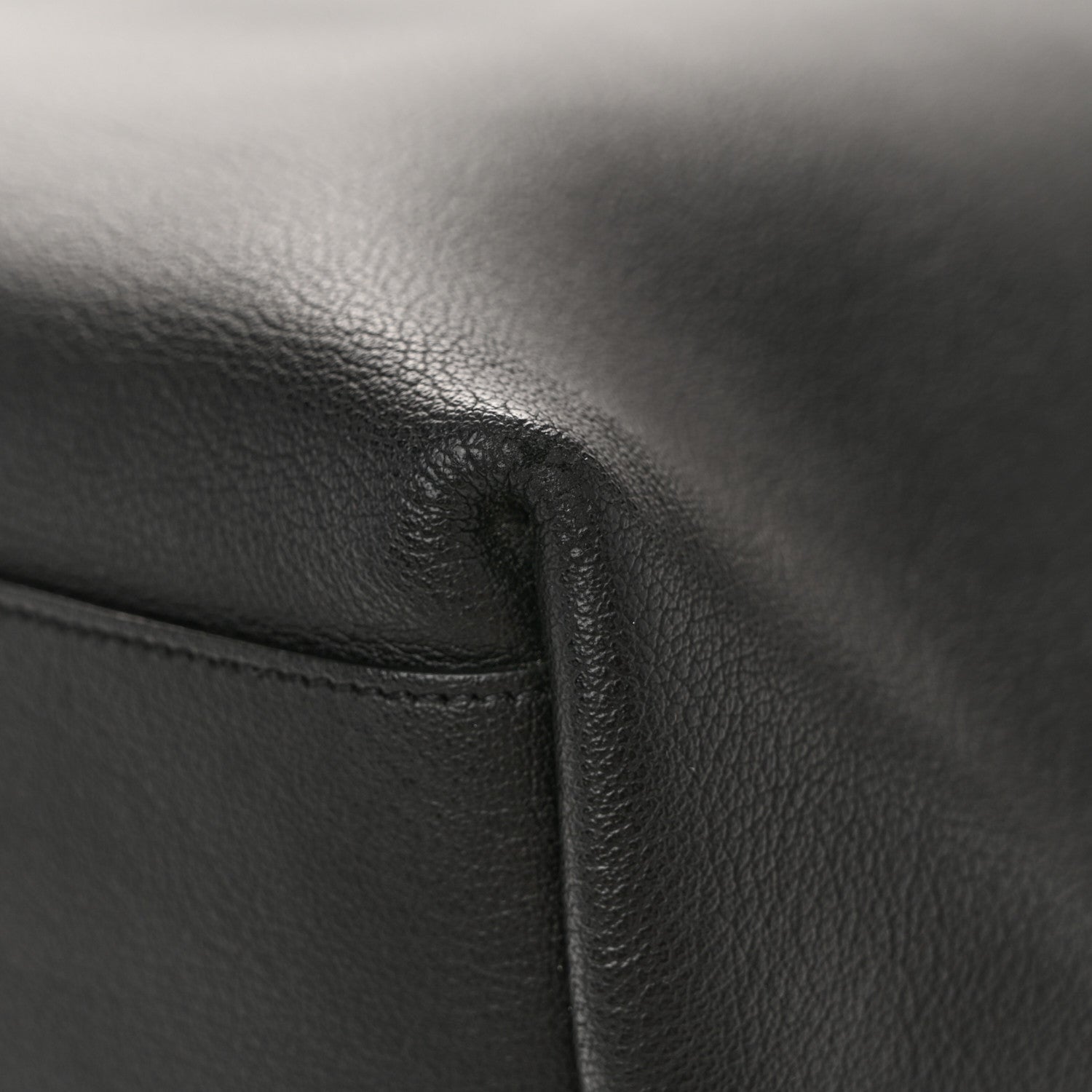 Saint Laurent Calfskin Medium Shopping Tote Black 13 of 13