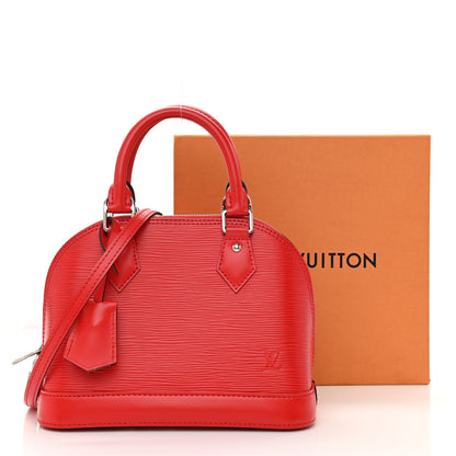 Louis Vuitton Epi Alma BB Coquelicot 13 of 13