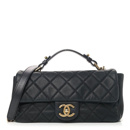 Chanel Iridescent Caviar Quilted Medium Chic Quilt Flap Black 1 of 5