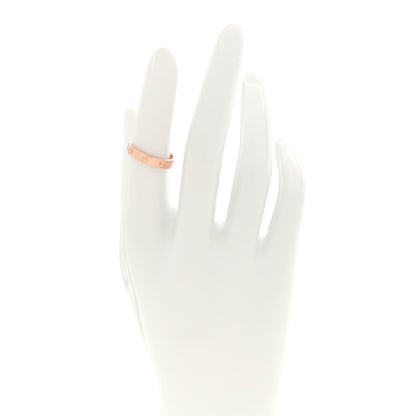 Cartier 18K Pink Gold 3.5mm LOVE Wedding Band Ring 51 5.75 2 of 4