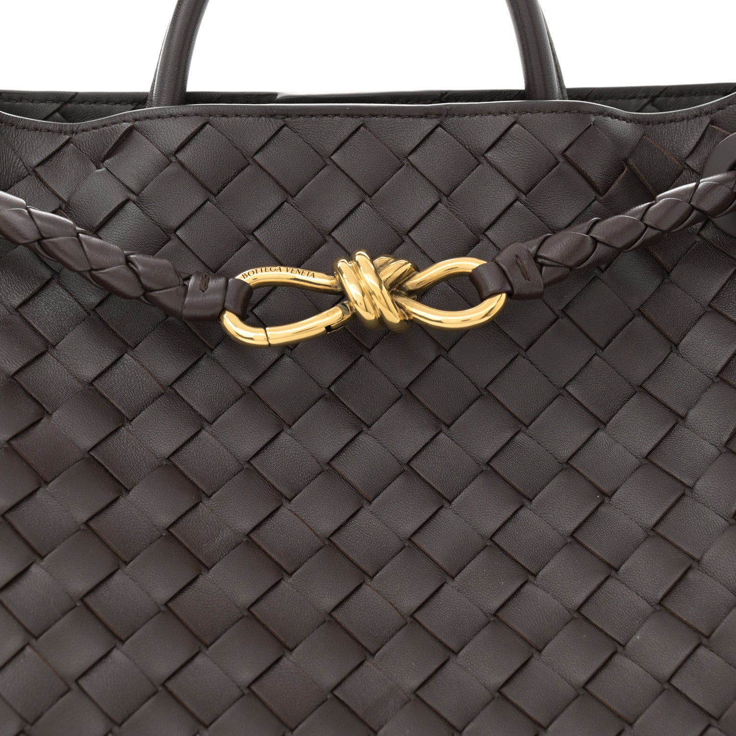 Bottega Veneta Nappa Intrecciato Medium Andiamo Shoulder Bag Fondant 7 of 10
