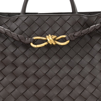 Bottega Veneta Nappa Intrecciato Medium Andiamo Shoulder Bag Fondant 7 of 10
