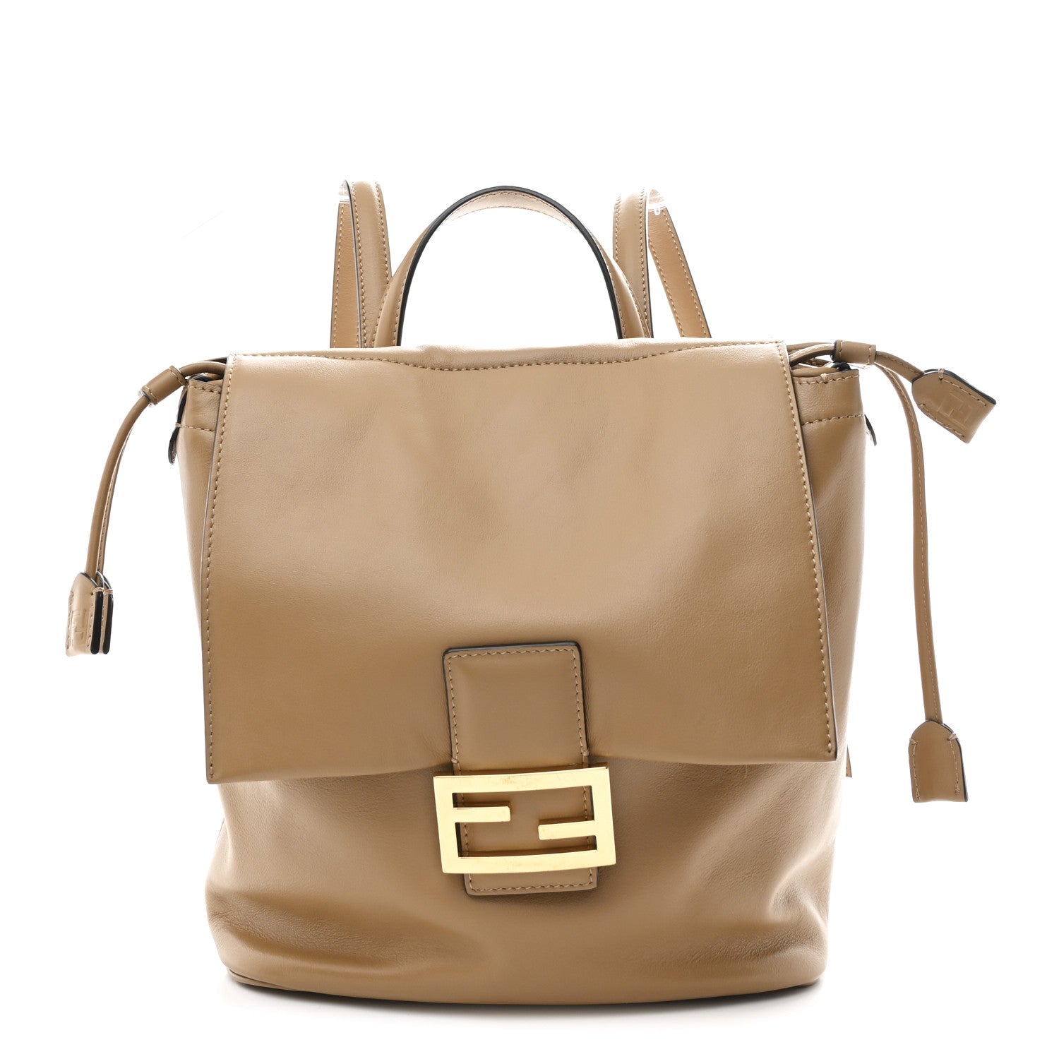 Fendi Mercury Calfskin Backpack Cappuccino 1 of 10