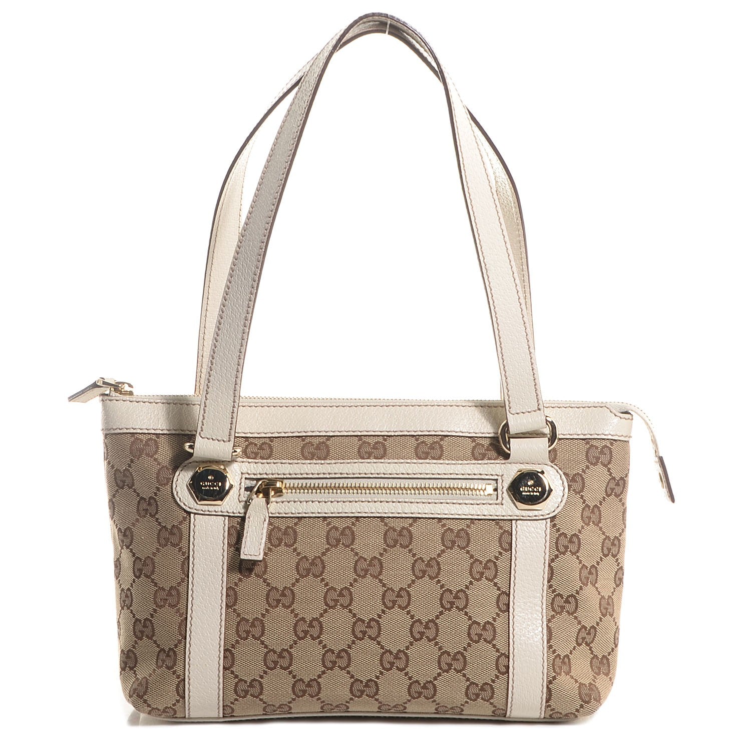 Gucci Monogram GG Charmy Small Tote Off White 1 of 7