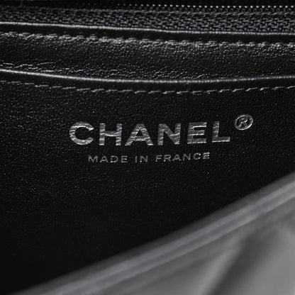 Chanel Lambskin Quilted Mini Rectangular Flap So Black 8 of 9