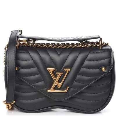 Louis Vuitton Calfskin New Wave Chain PM Black 1 of 9