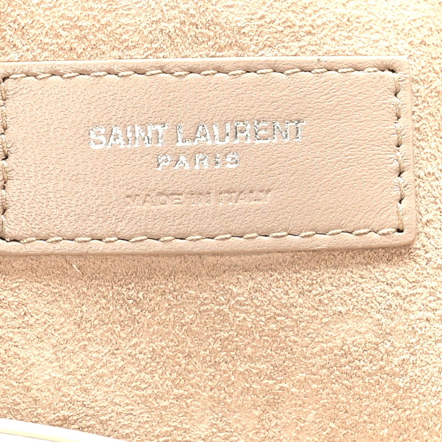 Saint Laurent Smooth Calfskin Le 5 A 7 Hobo Crema Soft 6 of 9