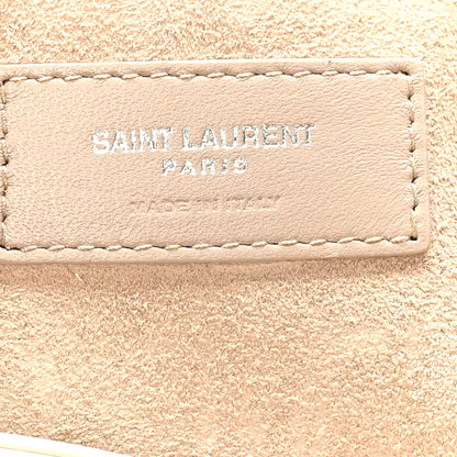 Saint Laurent Smooth Calfskin Le 5 A 7 Hobo Crema Soft 6 of 9
