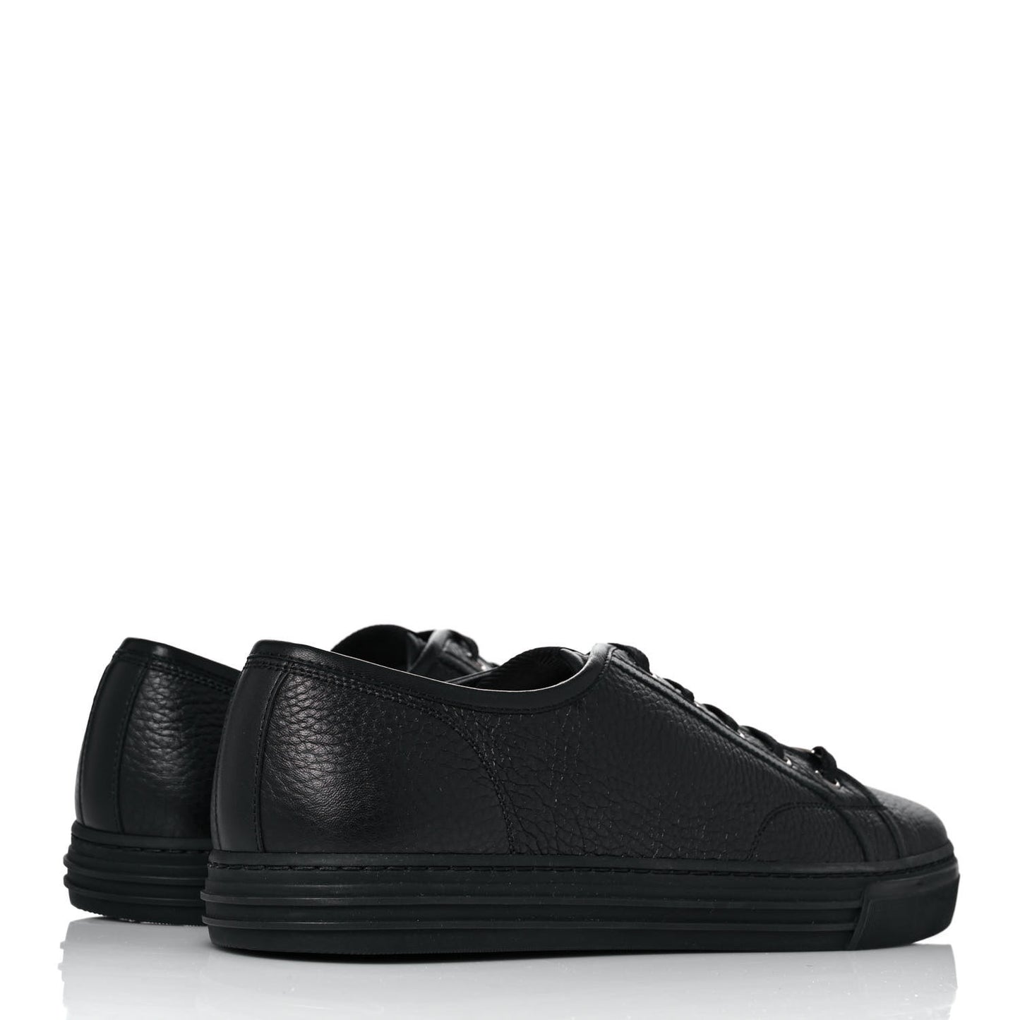 Nappa Mens Low Top Sneakers 9 Black