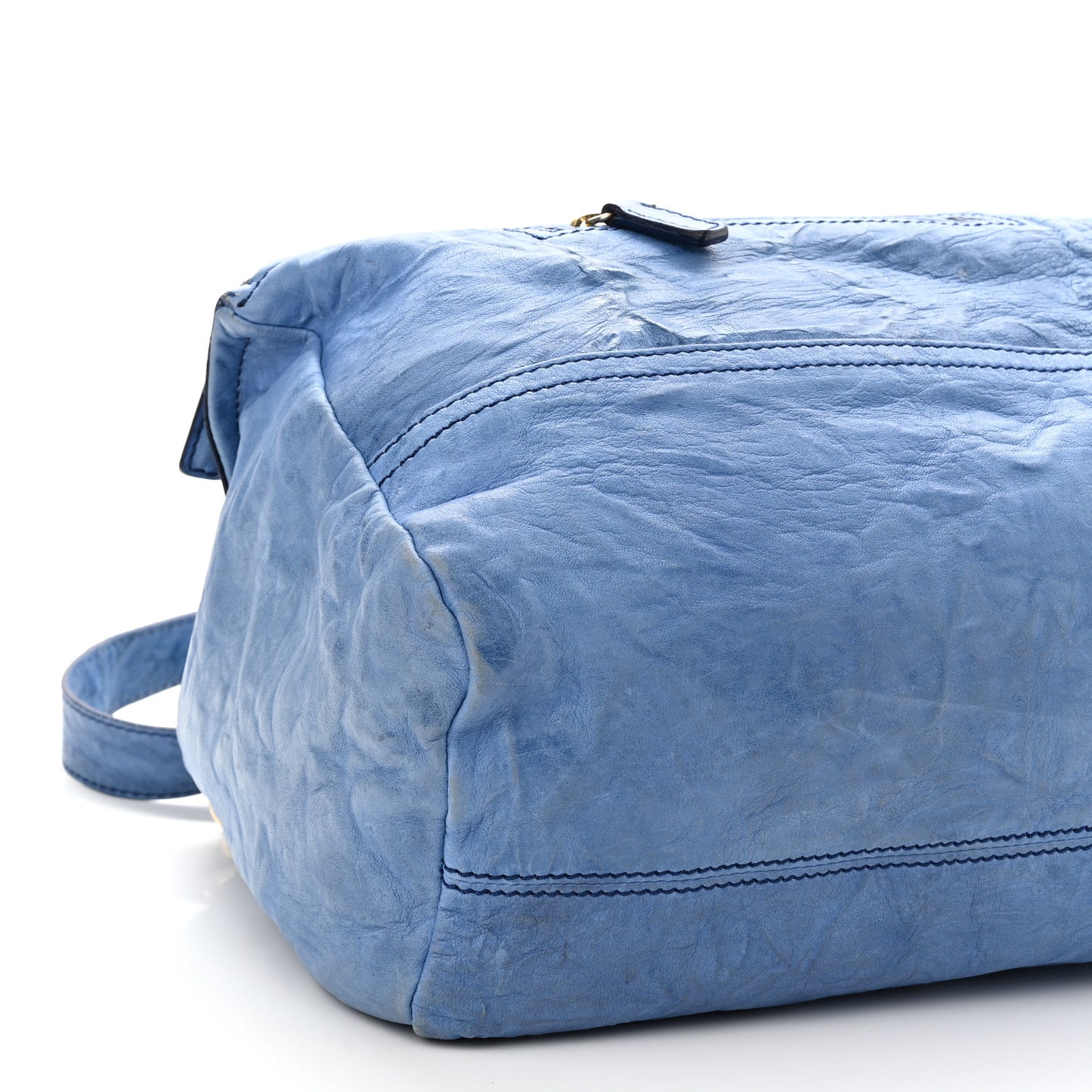 Tumbled Sheepskin Medium Pandora Blue