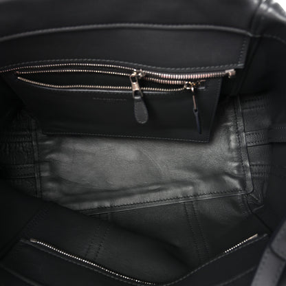 Balenciaga Calfskin Medium Laundry Cabas Tote Gris Fossile 5 of 10