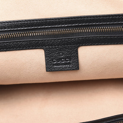 Gucci Calfskin Medium Re(Belle) Top Handle Bag Black 6 of 10
