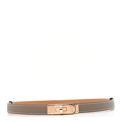 Hermes Epsom Kelly Belt Etoupe 1 of 4