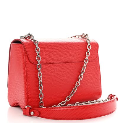 Louis Vuitton Epi Twist Shoulder Bag MM Coquelicot 4 of 11