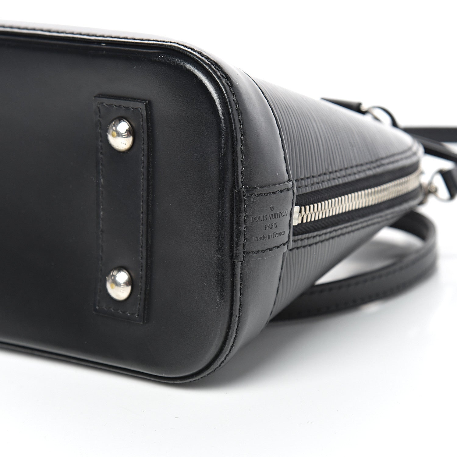 Louis Vuitton Epi Alma BB Black 10 of 12
