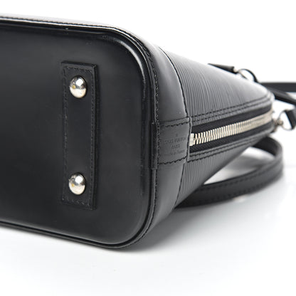 Louis Vuitton Epi Alma BB Black 10 of 12