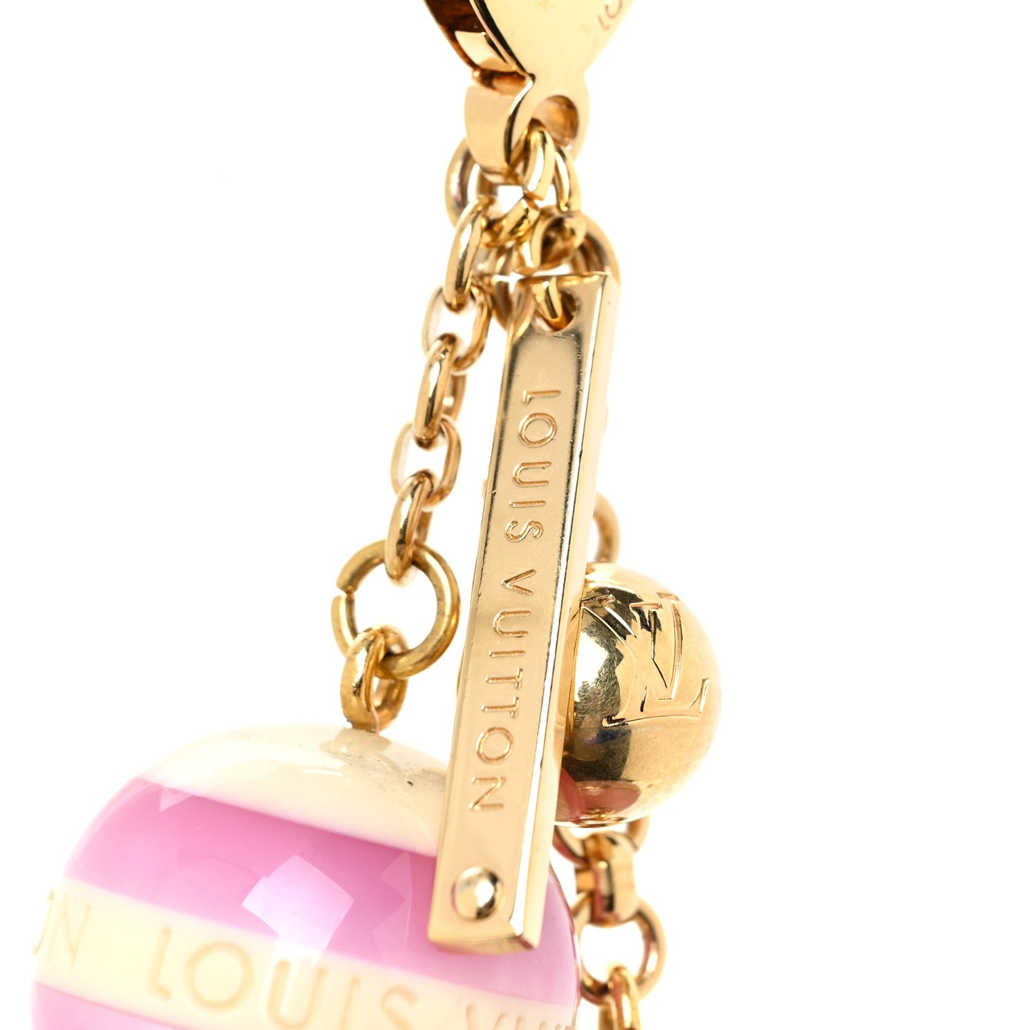 Mini Lin Croisette Bag Charm Violet