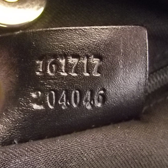 Guccissima Suede Tote Black