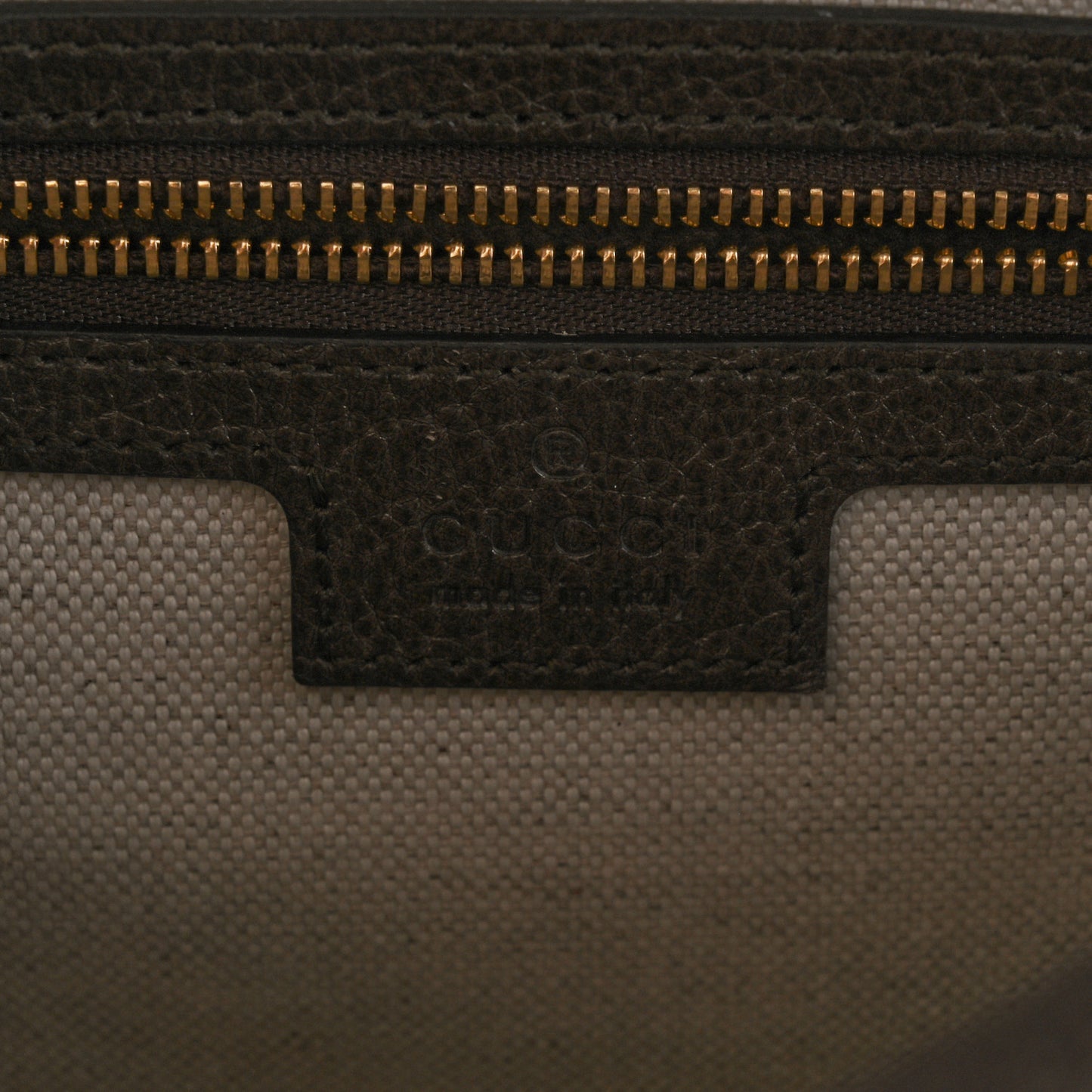 GG Supreme Monogram Textured Dollar Calfskin Web Studded Mini Ophidia Flap Shoulder Bag Beige Ebony New Acero