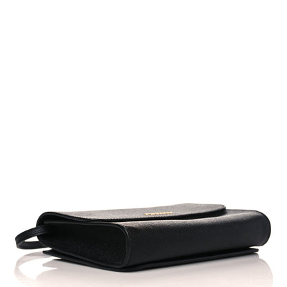 Burberry Grainy Calfskin Small Loxley Crossbody Black 3 of 9