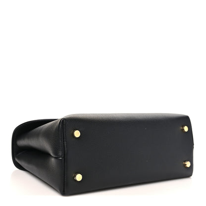 Celine Supple Grained Calfskin Medium Nino Black 4 of 9