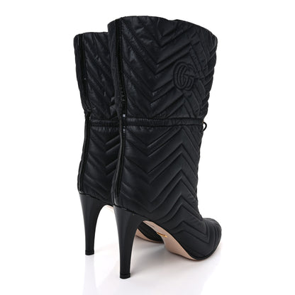 Gucci Nylon GG Matelasse 95mm Ankle Boots 41 Black 4 of 9