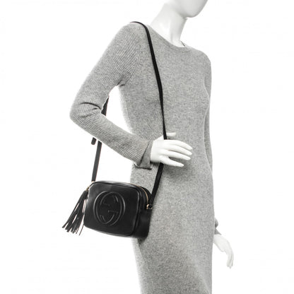 Gucci Pebbled Calfskin Small Soho Disco Bag Black 2 of 8