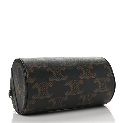 Celine Triomphe Canvas XL Cylinder Bag Black 3 of 5