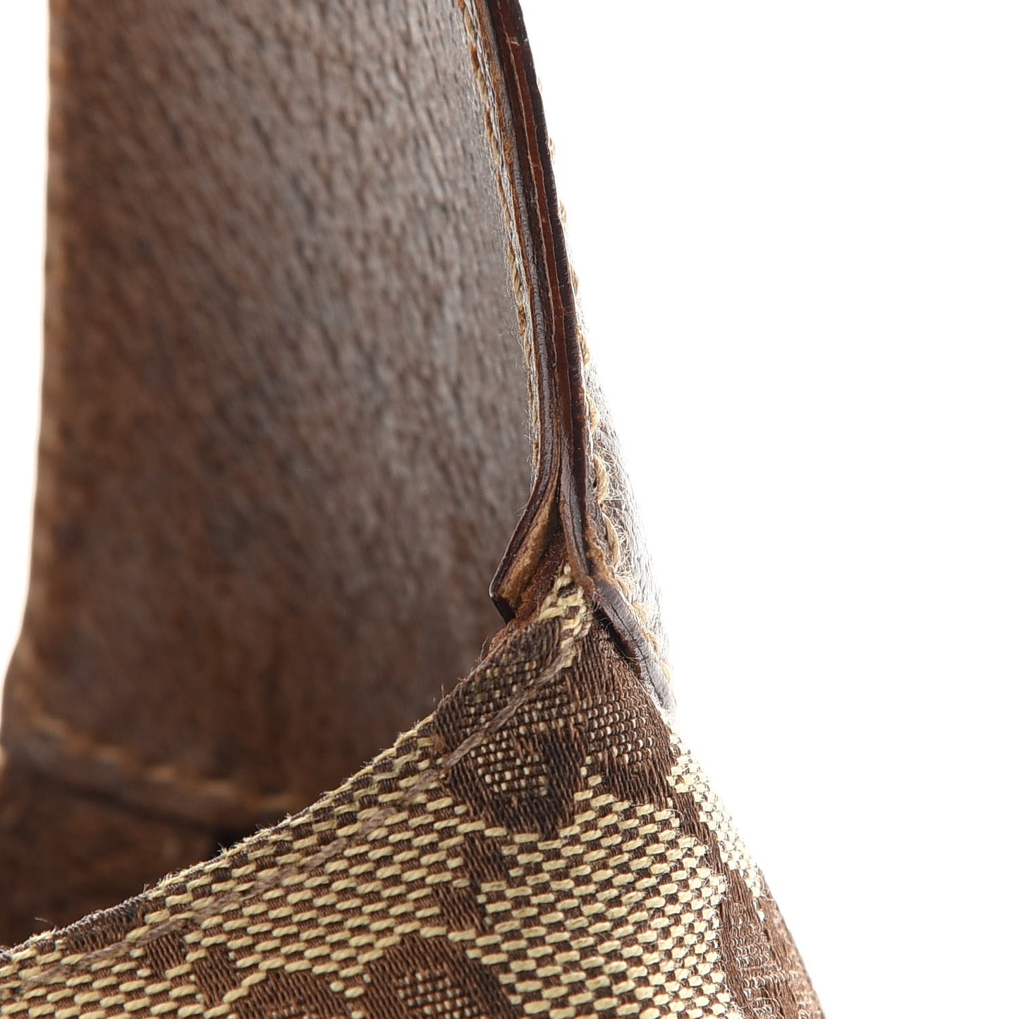 Monogram Small Jackie O Hobo Brown