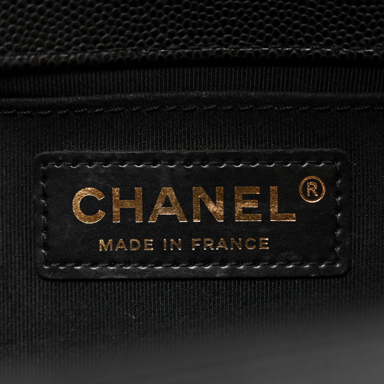 Chanel Caviar Quilted Medium Boy Flap Black 6 of 11