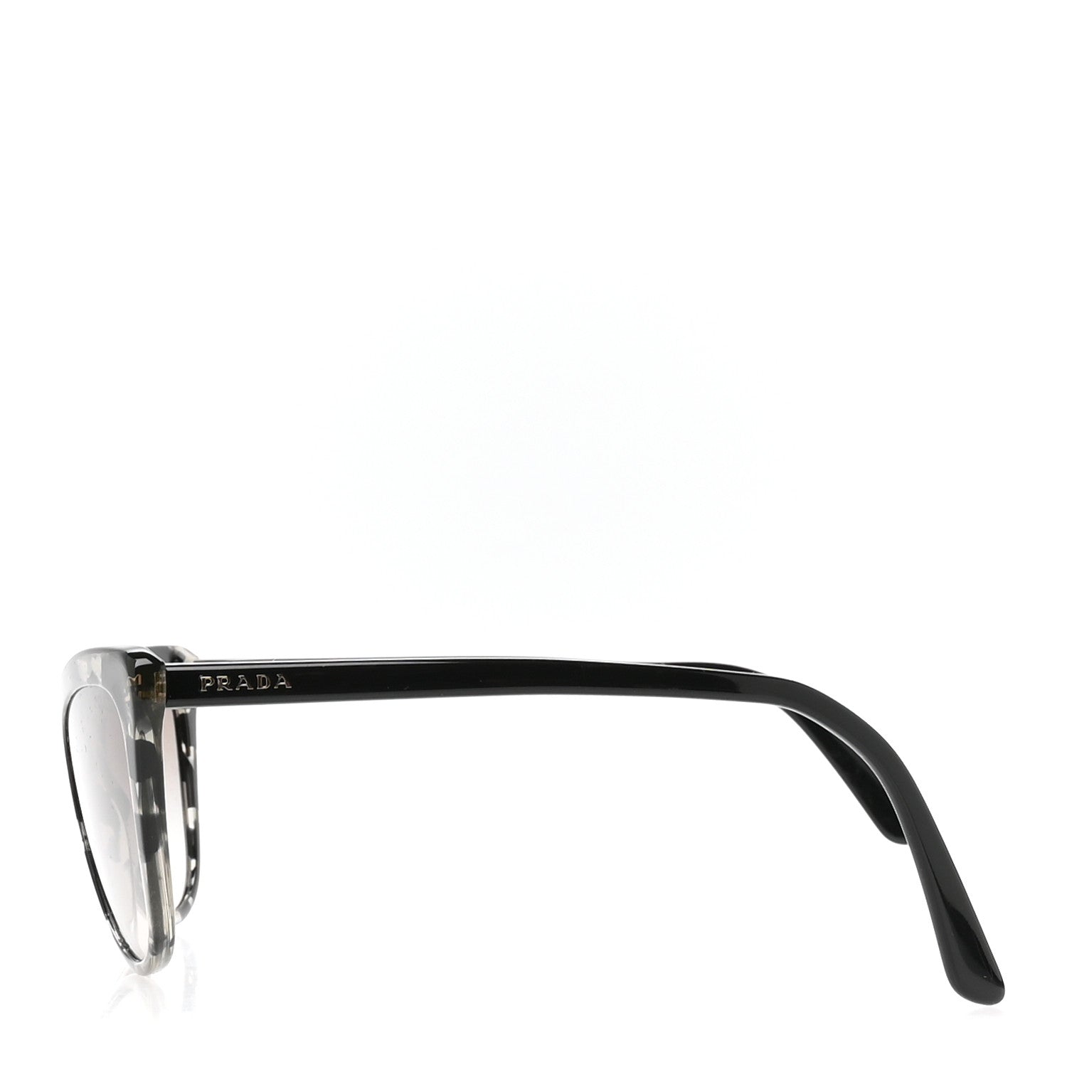 Prada Acetate Cat Eye Sunglasses SPR 01V Grey 3 of 8