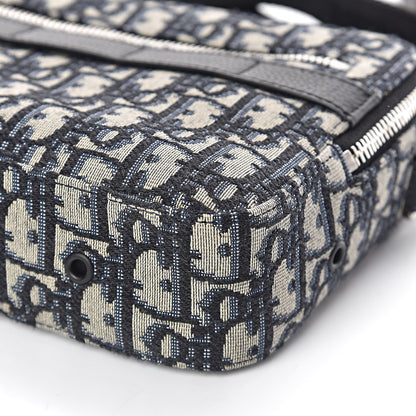 Christian Dior HOMME Oblique Safari Messenger Blue 9 of 10