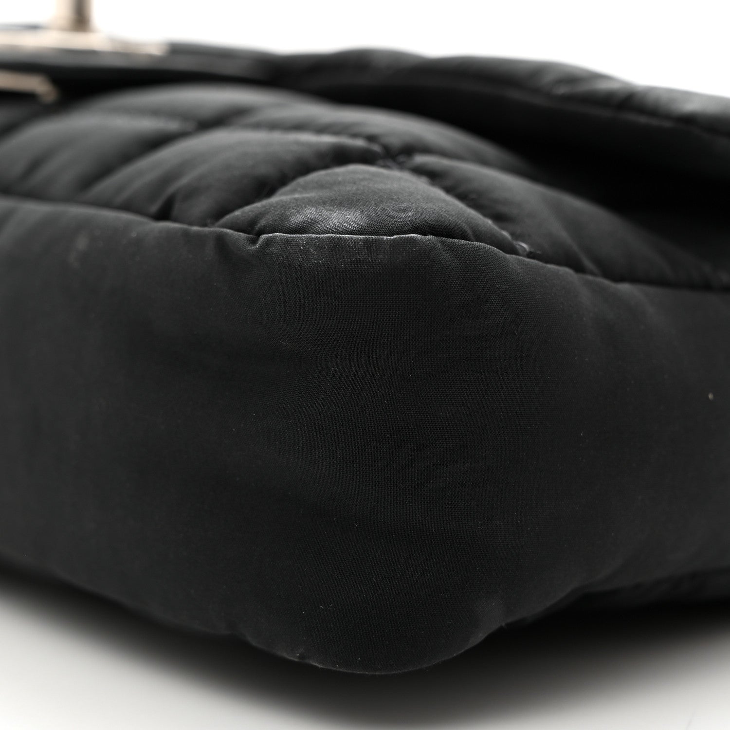 Chanel Nylon Square Quilted Flap Black 10 of 21