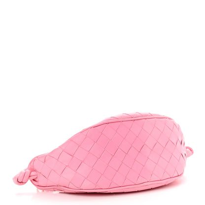 Bottega Veneta Nappa Intrecciato Half Moon Pouch On Strap Ribbon 4 of 12