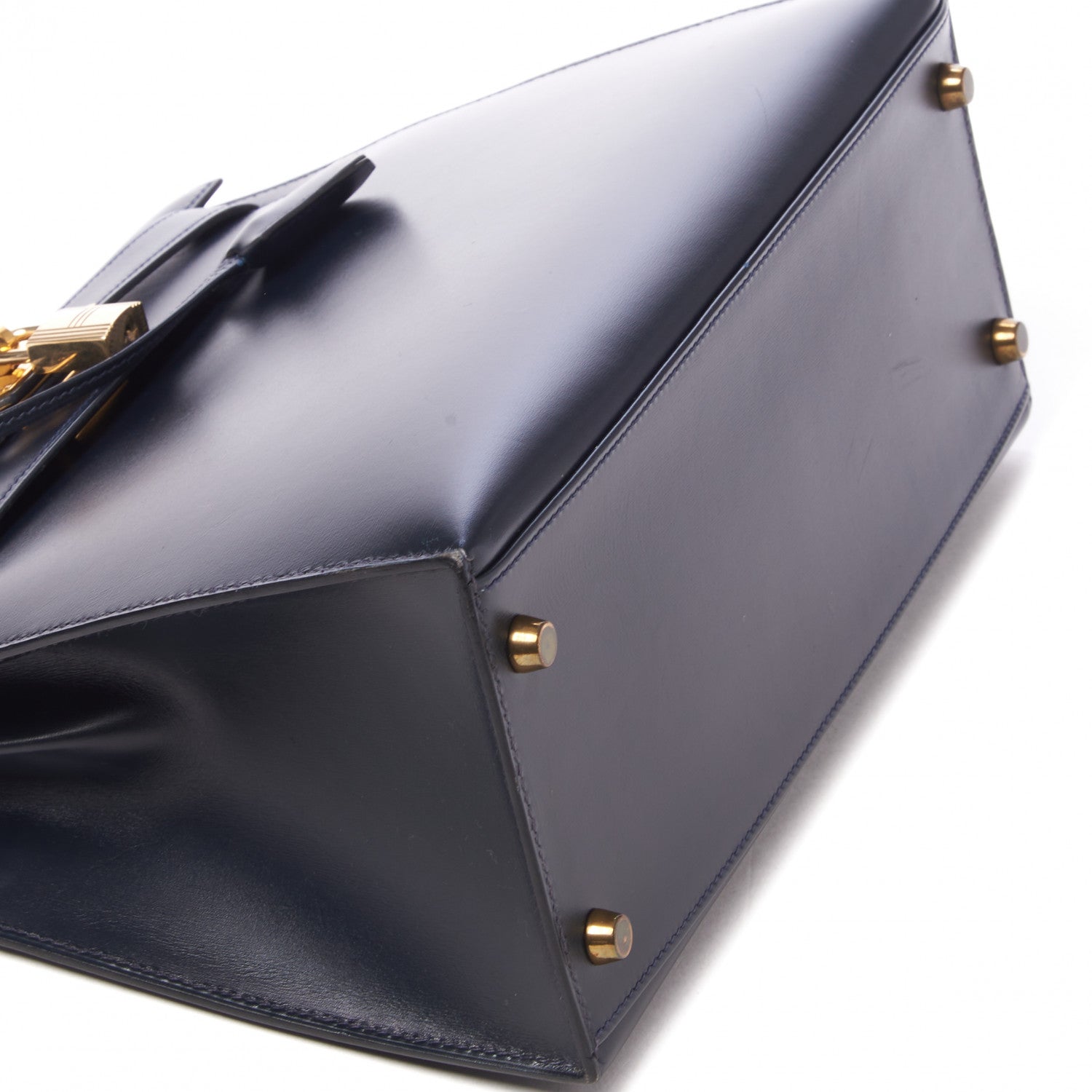 Hermes Box Kelly Sellier 28 Indigo 6 of 34