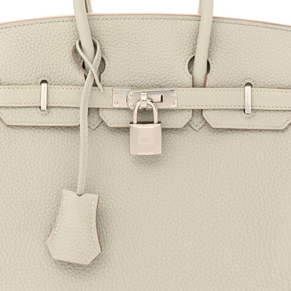 Hermes Togo Birkin 25 Gris Perle 8 of 10