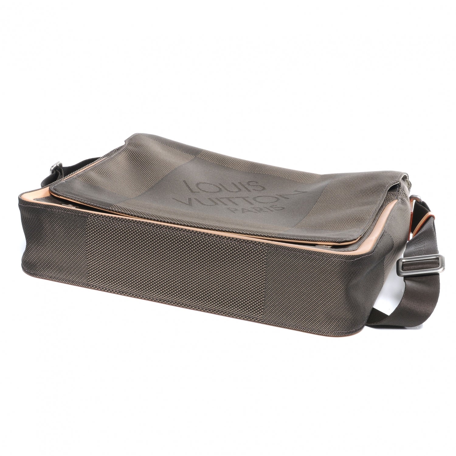 Louis Vuitton Damier Geant Messenger Bag Terre 4 of 7