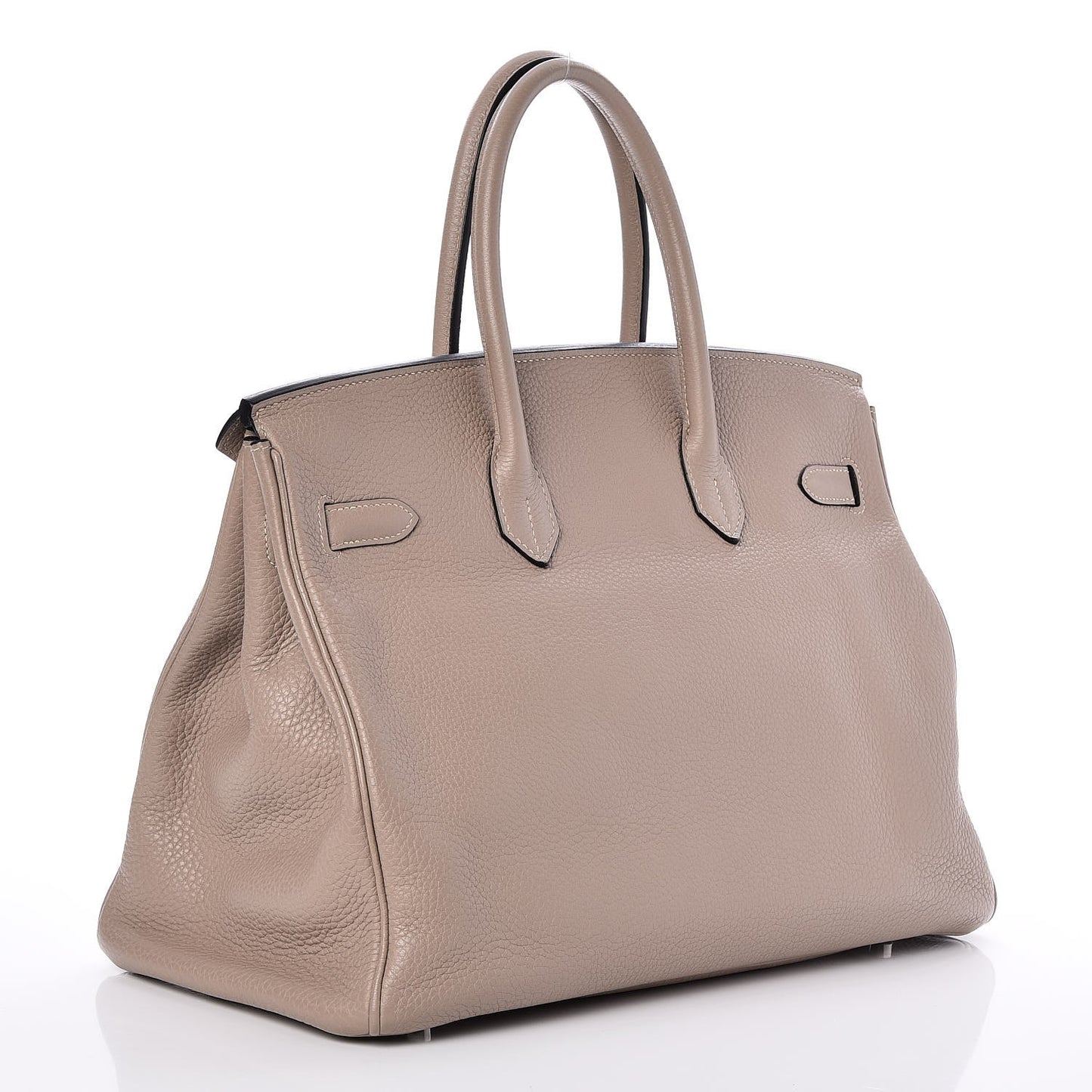 Taurillon Clemence Birkin 35 Gris Tourterelle