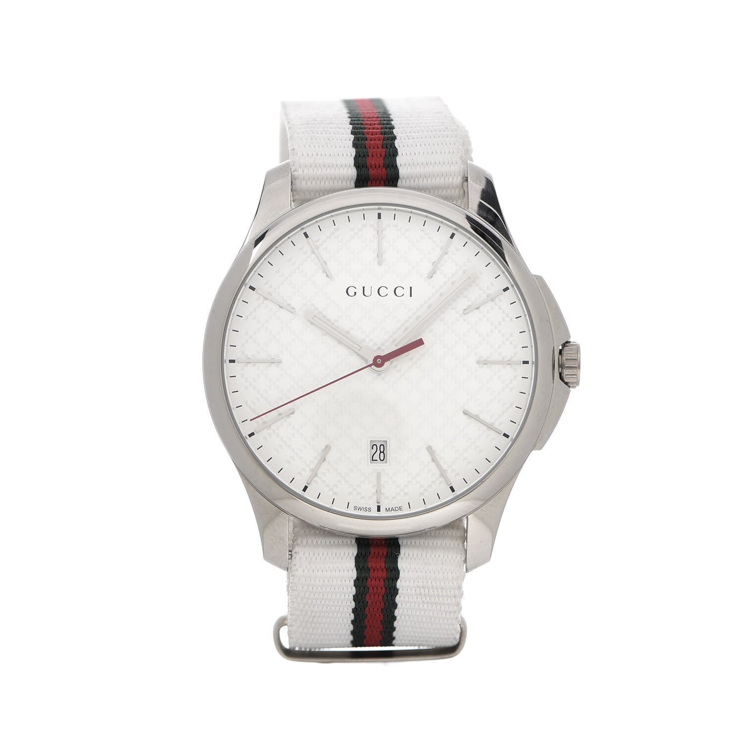 Stainless Steel Nylon 40mm G-Timeless Web Quartz Watch