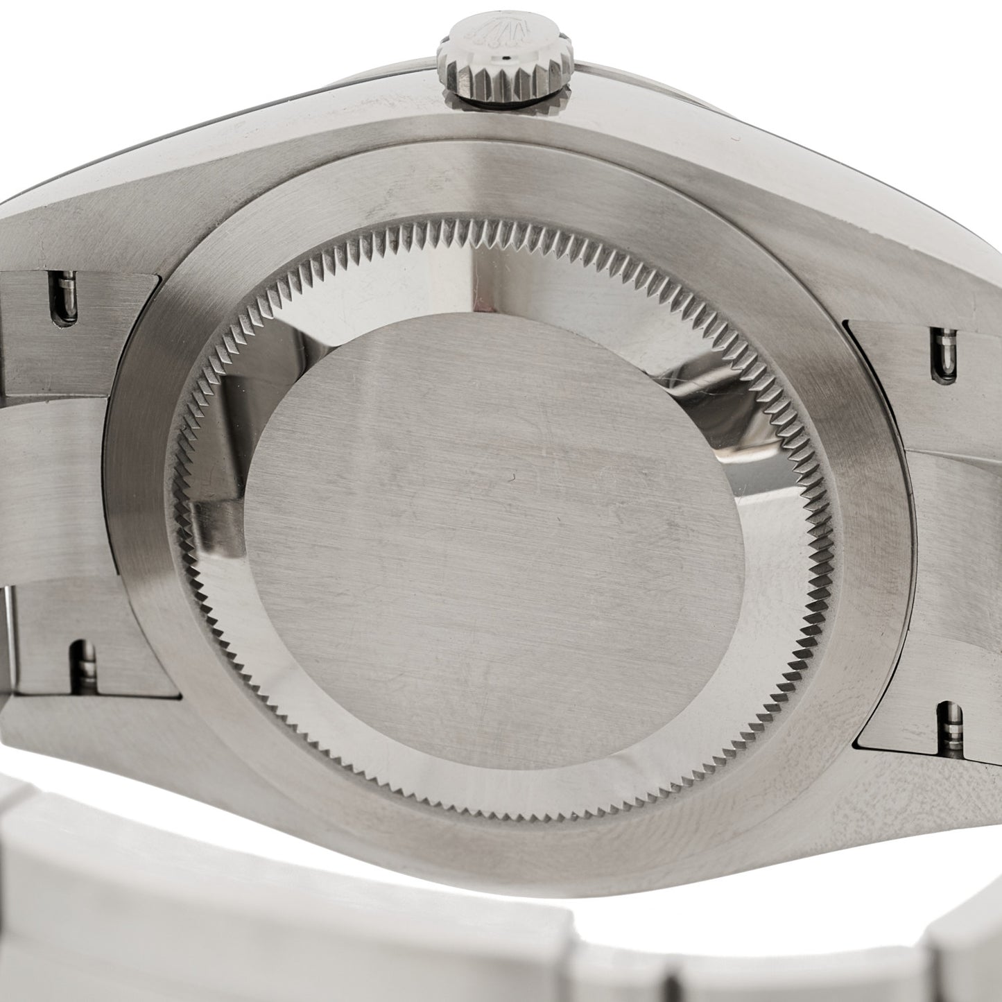 Stainless Steel 41mm Oyster Perpetual Watch Bright Black 124300