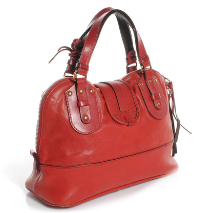 Chloe Leather Kerala Tote Red 3 of 7