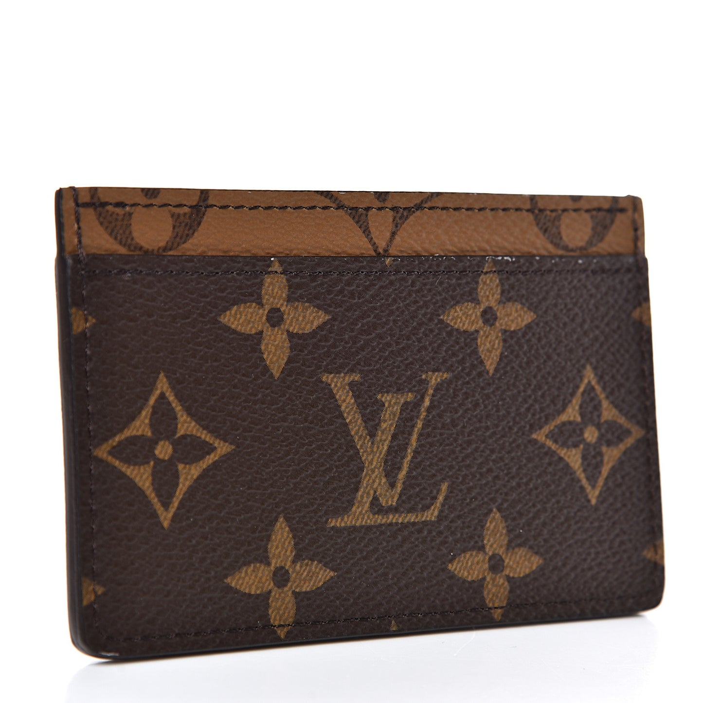 Reverse Monogram Card Holder
