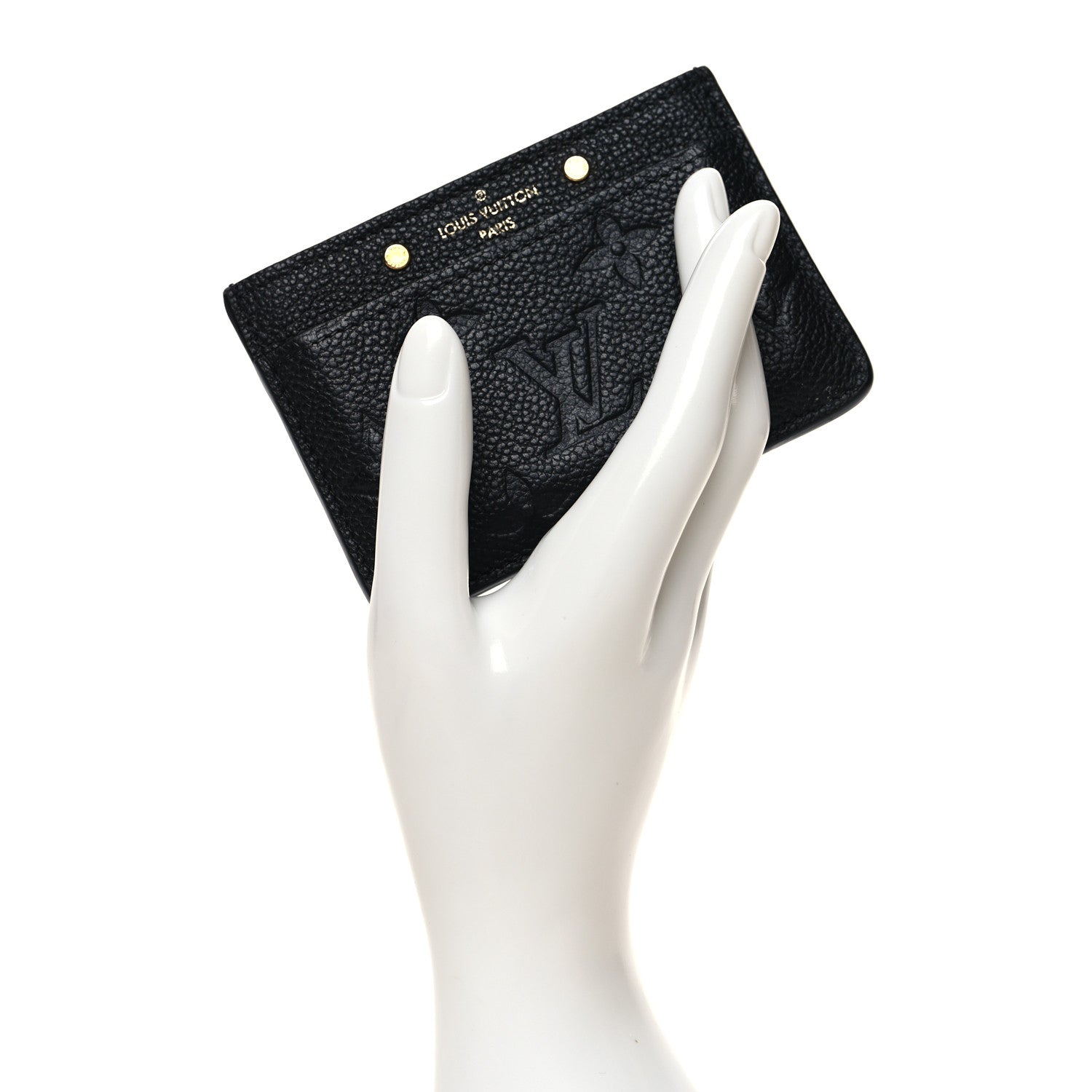 Louis Vuitton Empreinte Card Holder Black 2 of 8