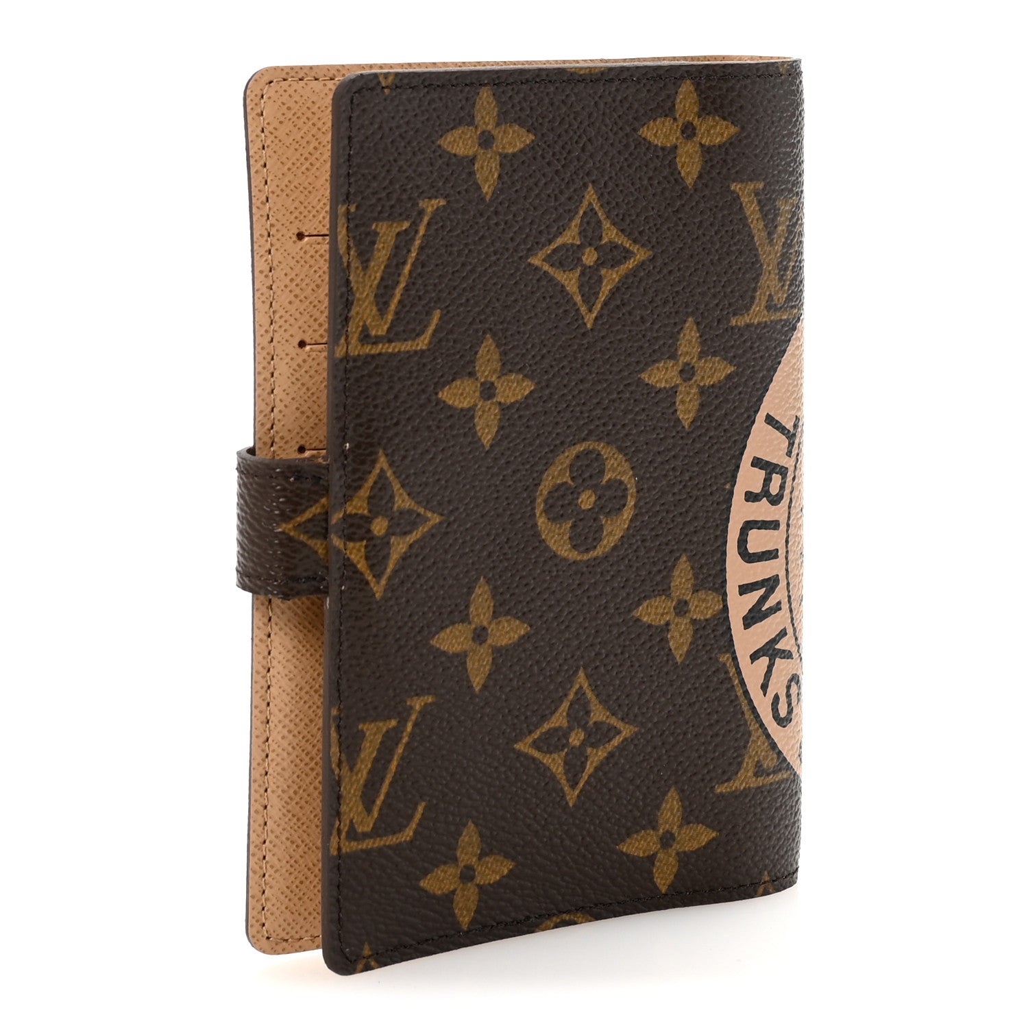 Louis Vuitton Monogram Complice Trunks and Bags Small Ring Agenda Cover Beige 6 of 14