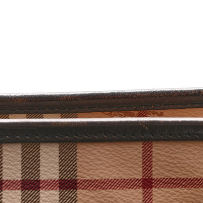 Burberry Haymarket Check Medium Regent Tote Chocolate 13 of 13