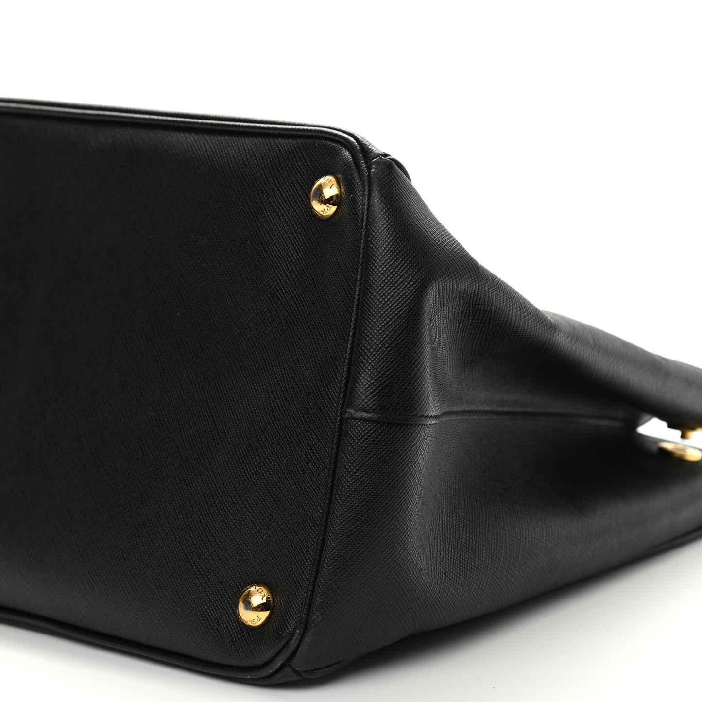 Saffiano Lux Large Tote Black