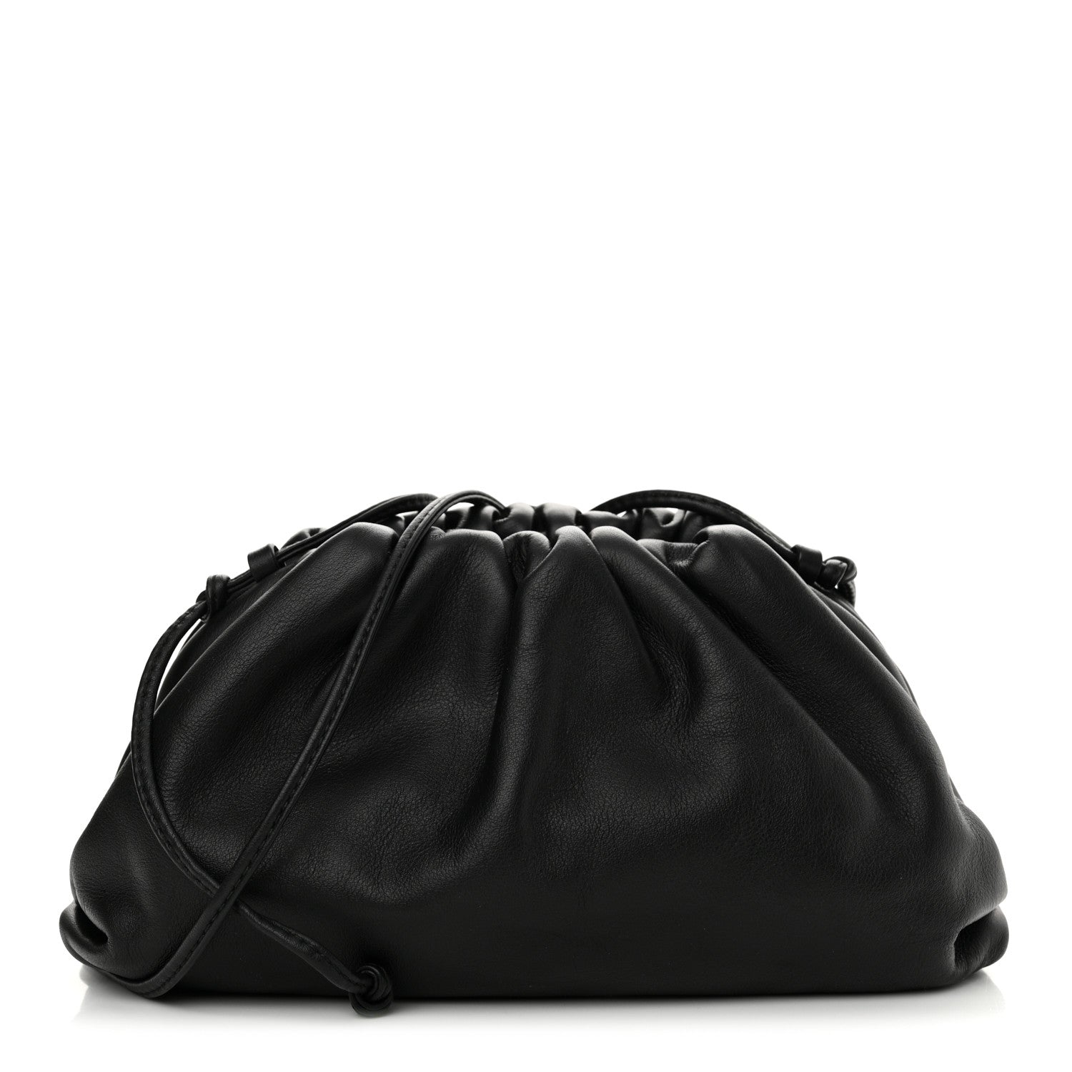 Bottega Veneta Butter Calfskin The Mini Pouch Black 1 of 11