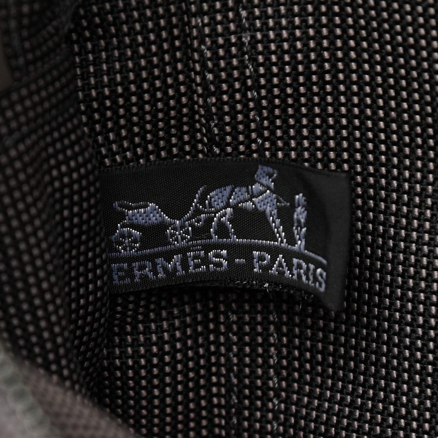 Hermes Canvas Tout Fourre PM Grey 6 of 9